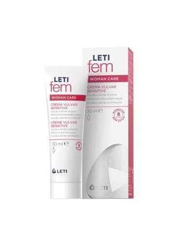 Letifem Sensitive Crema Vulvar 30 Ml Leti