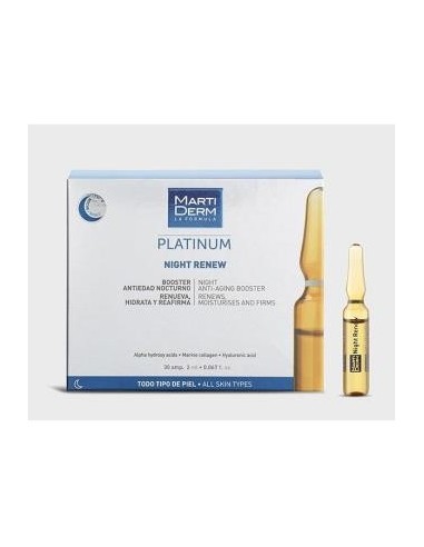 Martiderm Platinum Night Renew 30 Amp Martiderm