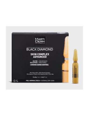 Martiderm Black Diamond Skin Complex+ 10 Amp 2 Ml Martiderm