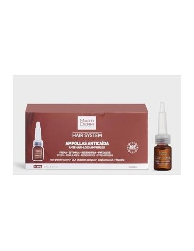 Martiderm Hair System 3Gf Anticaida 14Amp Martiderm