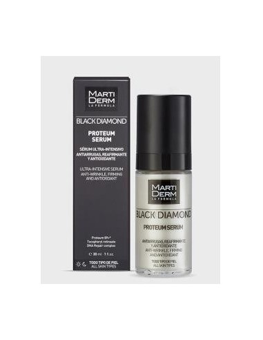 Black Diamond Proteum Serum 30 Ml Envase Cristal Martiderm