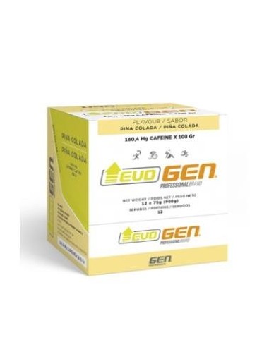 Evogen Piña Colada 12 Sobres Gen Professional