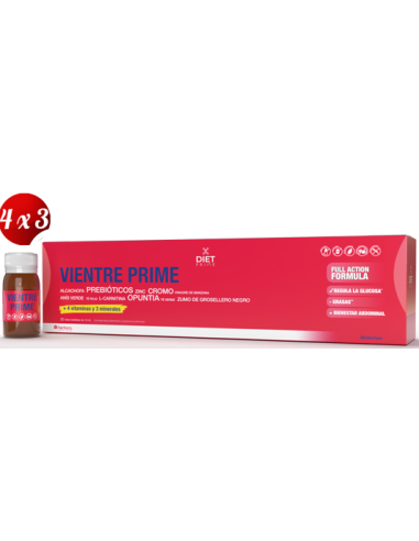 Pack 4x3 Vientre Prime 20 Viales de Herbora