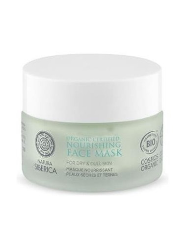 Mascarilla Facial Nutritiva Piel Seca-Apagada 50 Ml Natura Siberica