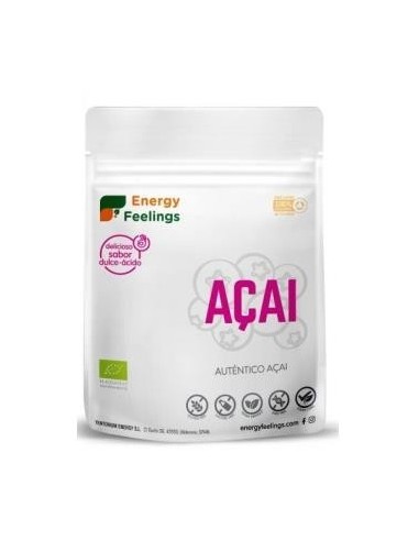 Açai 100 Gramos Eco Vegan Sg Energy Feelings