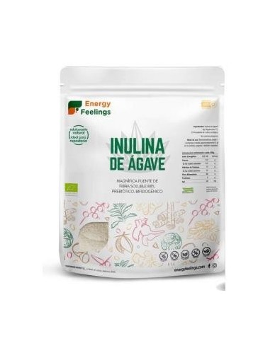 Inulina De Agave Polvo 500 Gramos Eco Vegan Energy Feelings