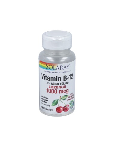 Vit. B12 + Acido Folico 1000Mcg. 90Comp Sublingual