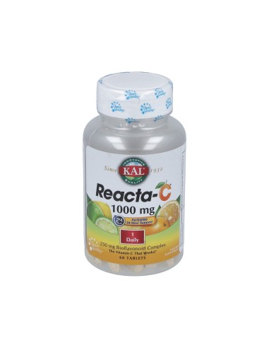 Reacta-C 1000Mg. 60Comp. Kal