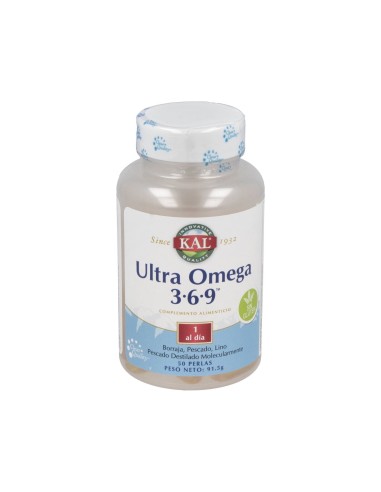 Ultra Omega 3 6 9 50Perlas