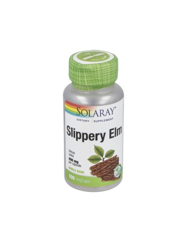 Slippery Elm Bark (Olmo) 400Mg: 100Cap.