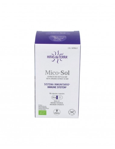 Mico Sol (Champiñon Del Sol) Hdt 70Cap. de Hifas Da Terra -