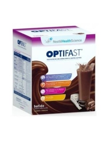 Optifast Batido Chocolate 12 Sobres Optifast