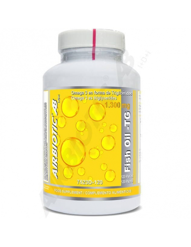 Óleo de Peixe TG 1300Mg. 120Cap. da Airbiotic