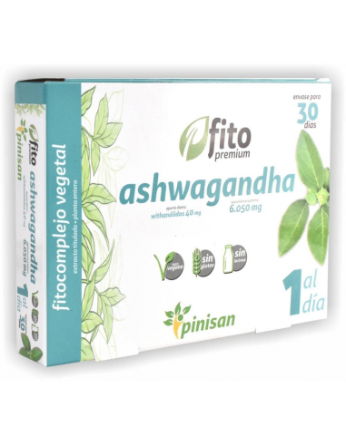 Phyto Premium Ashwagandha 30 cápsulas de Pinisan