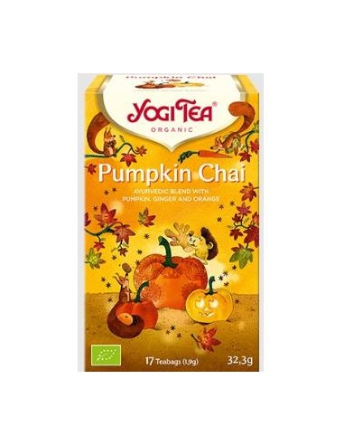 Yogi Tea Pumpkin Chai 17Infusiones de Yogi Tea