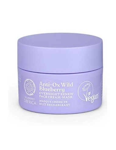 Anti-Ox Wild Blueberry Crema Mascarilla Noche 50Ml de Natura Siberica