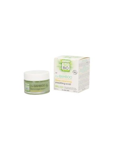 Peeling Alisador Pur Bamboo Limpieza 50Ml. de So´Bio Etic