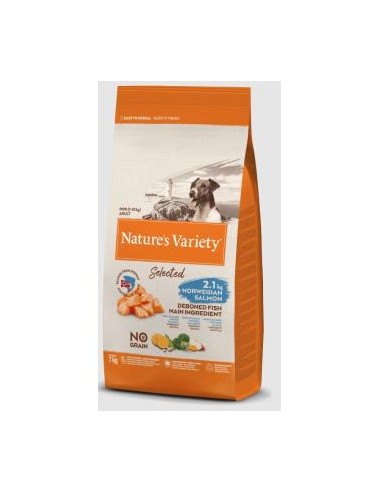 Natures Variety Canine Adult Mini Salmon 7Kg. de Nature S Variety Vet