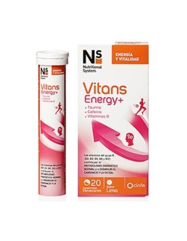 Ns Vitans Energy+ 20 Comp Eferv de Ns