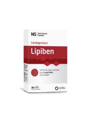 Ns Cardioprotect Lipiben 30 Comp de Ns