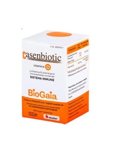 Casenbiotic Vitamina D 30Comp Mast de Casen