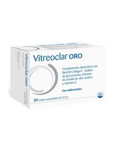 Vitreoclar Oro 30 Sticks Orosolubles de Sifi