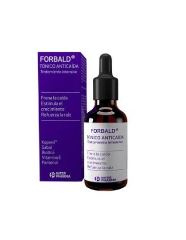 Forbald Tonico Anticaida 40Ml Gotas de Interpharma