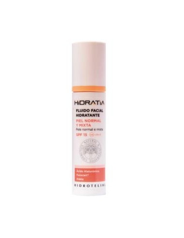 Hidratia Fluido Facial P/Nor/Mixta Spf 15 50Ml de Hidrotelial