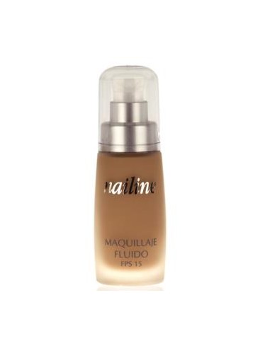 Maquillaje Fluido Spf 15 Natura de Nailine