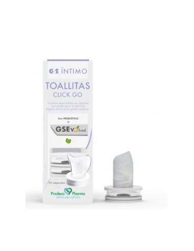 Gse Intimo Toallitas Desechables 10Caps X 3Ml de Prodeco