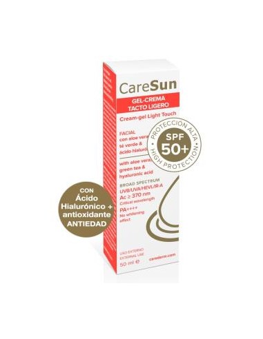 Caresun Spf 50+ Gel Crema Tacto Ligero 50Ml de Carederm