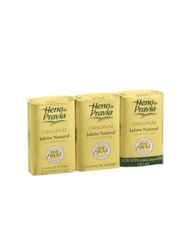 Jabon Heno Pravia 3X2 Pastillas X 115Gr de Heno De Pravia