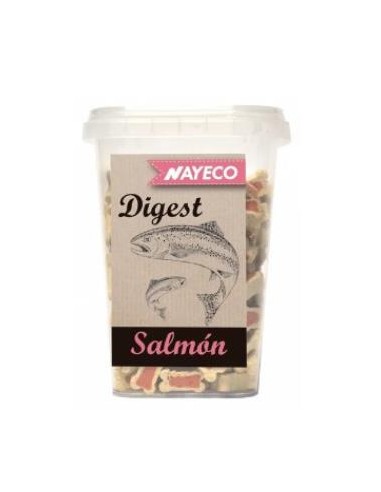 Snack Semihumedo Huesitos Digest Salmón 200Gr de Nayeco Vet