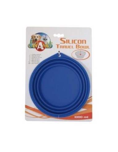 Plato De Viaje De Silicona 1000Ml de Nayeco Vet