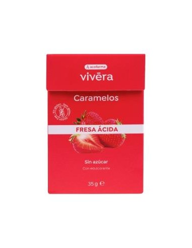 Acofarsweet Fresa Caram S/Azúcar 35Gr de Acofarsweet