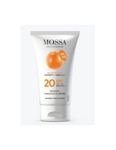 Natural Sun Spf20 Rostro-Cuerpo 100Ml. Eco de Mossa