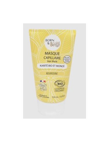 Mascarilla Capilar Karite Y Monoi 150Ml. Bio de Born To Bio