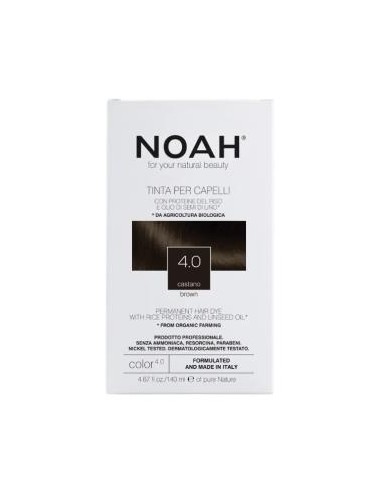 Tinte Capilar Castaño 4.0 140Ml. de Noah