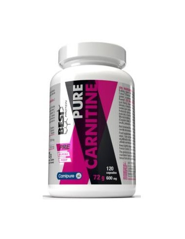 Pure Carnitine 120Cap. de Best Protein