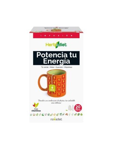 Herbodiet Inf. Potencia Tu Energia 20Fitros. de Novadiet