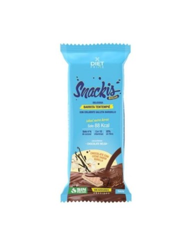 Pack 4x3 Caja 24 Uds 20 Gramos Snackis Choco Leche + Vainilla de Herbora