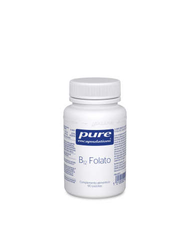 B12 Folato 90cap (12x26g) de Pure Encapsulations