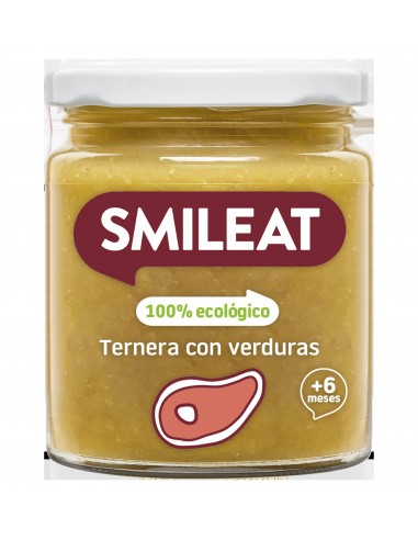 Tarrito De Ternera Con Verduras 230 G Eco De Smileat