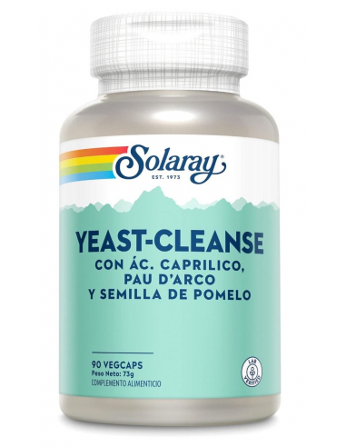 Yeast Cleanse- 90 Vegcaps de Solaray