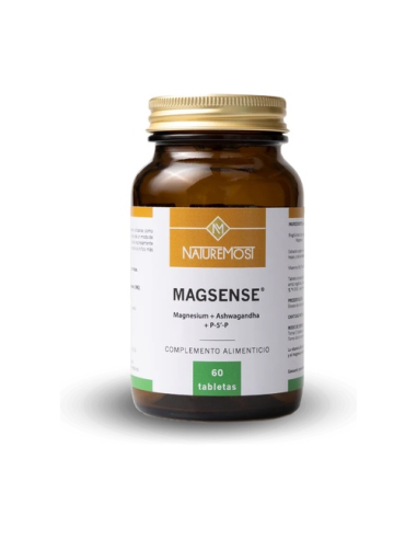 Magsense Magnesio + Ashwagandha + P-5´-P60 Tabletas de Naturemost