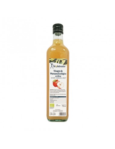 Vinagre de Manzana Sin Filtrar 750 ml de Biolabrador