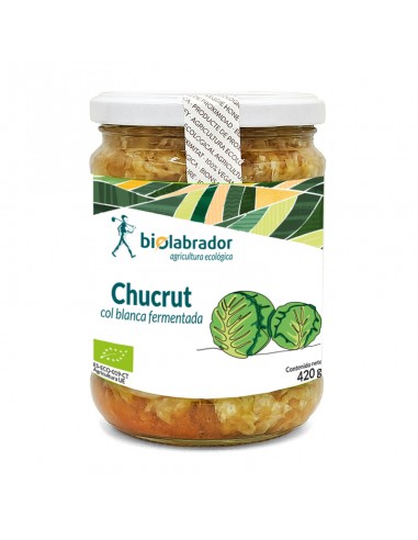 Chucrut Col Blanca Fermentada 420 g de Biolabrador