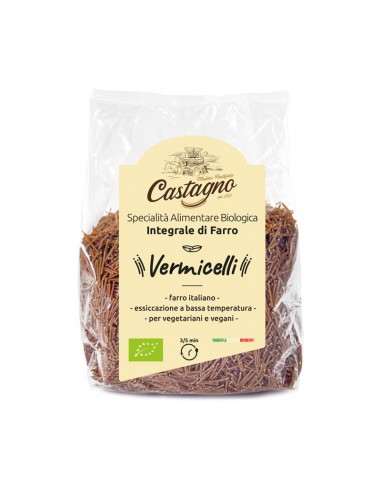 FIDEOS ESPELTA INTEGRAL 500 g de Castagno