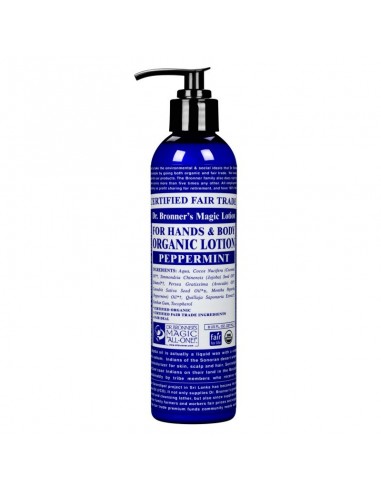 Locion Corporal Menta 240 ml de Dr Bronners