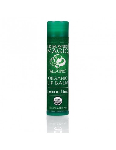 Balsamo labial  Lima-Limón 4 g de Dr Bronners